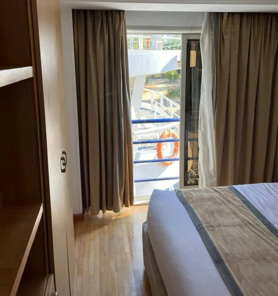 Cabin aboard the Kira Nile Cruise Nile cruise